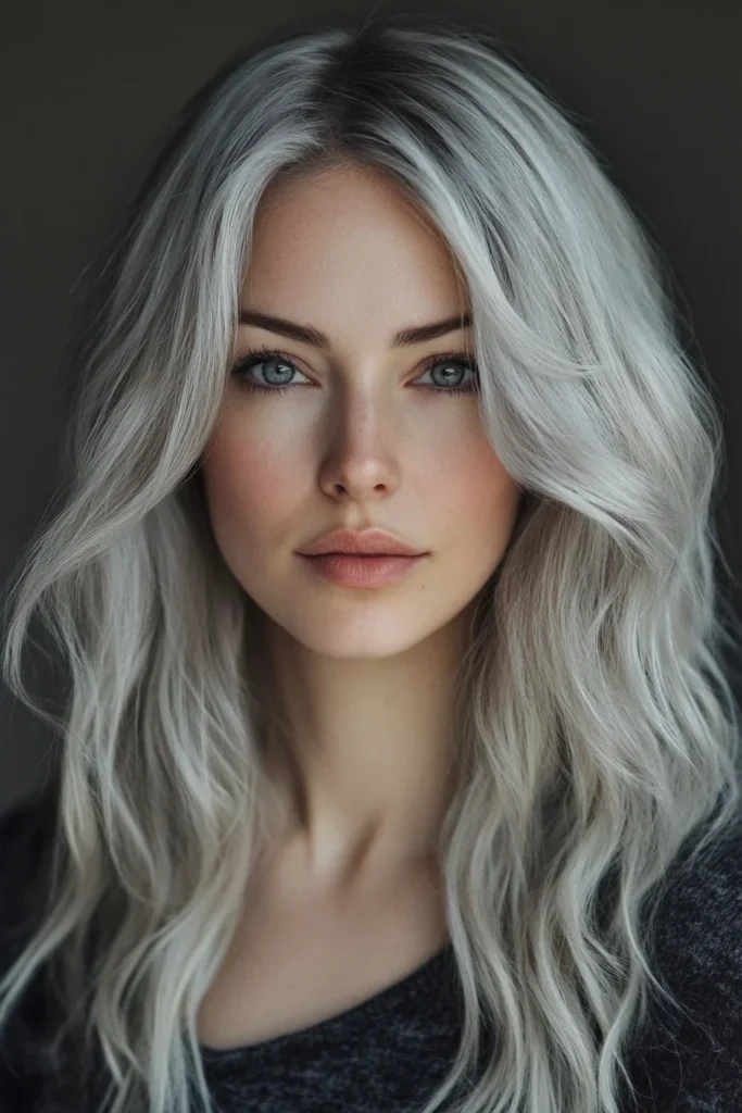 Charcoal and Silver Blend
