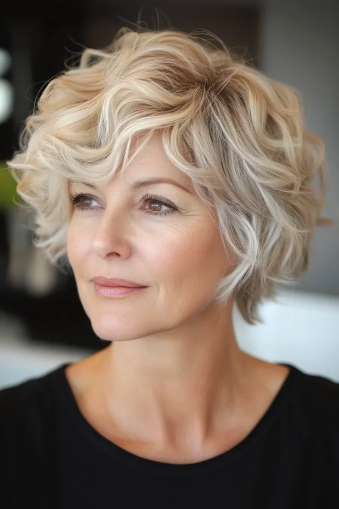 Longer Pixie with Soft Waves