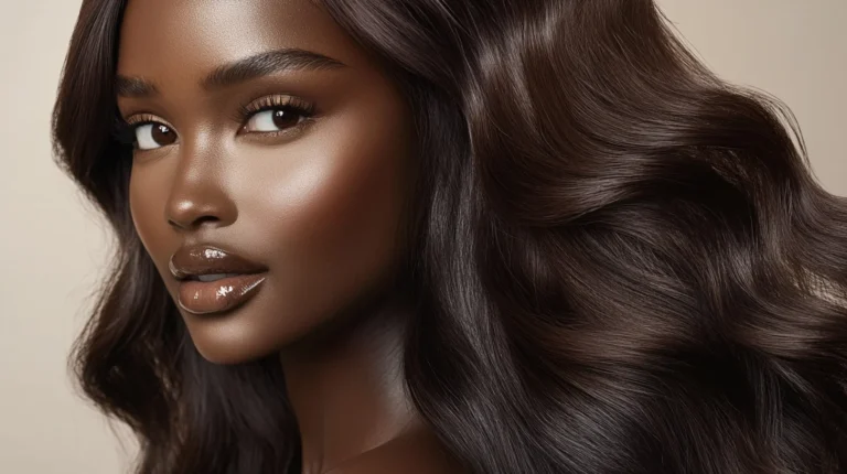 25 Gorgeous Fall Hair Color Ideas for Dark Skin Tones