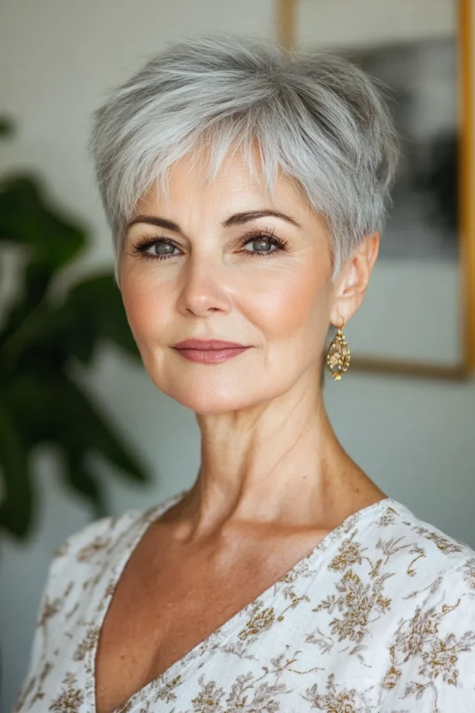 Soft Pixie with Face Framing Layers