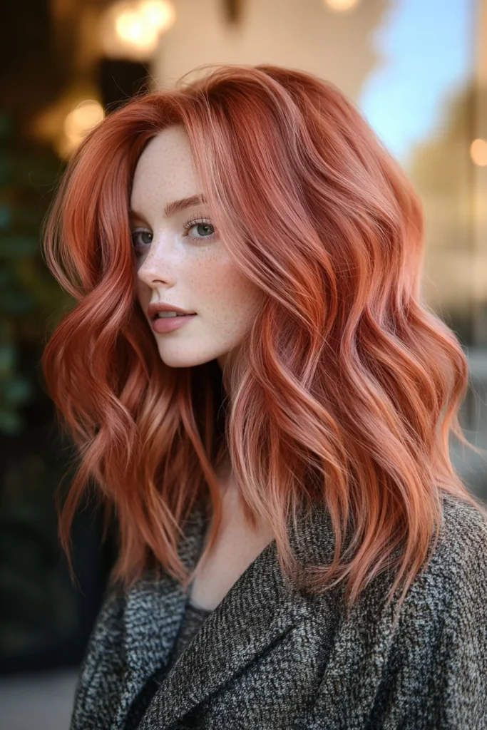 Copper Rose for a Romantic Feel