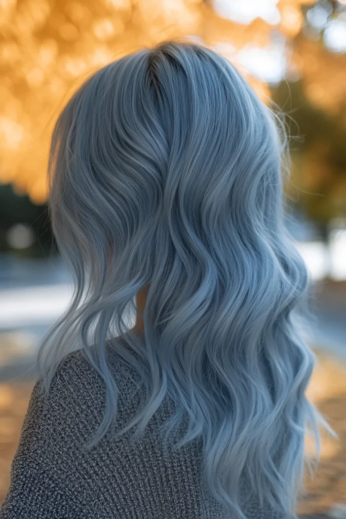 Steel Blue for a Cool Contrast
