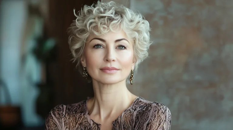 21 Chic Curly Hairstyles for Women Over 60: Stylish and Easy to Maintain