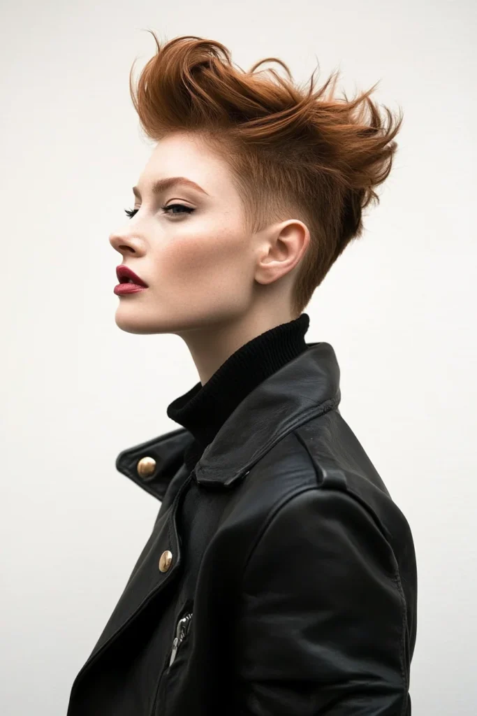 Faux Hawk for an Edgy Appeal