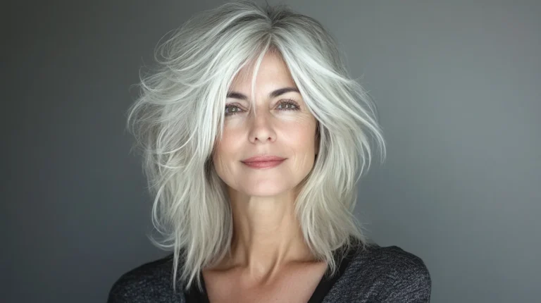 21 Chic Shag Hairstyles for Women Over 60