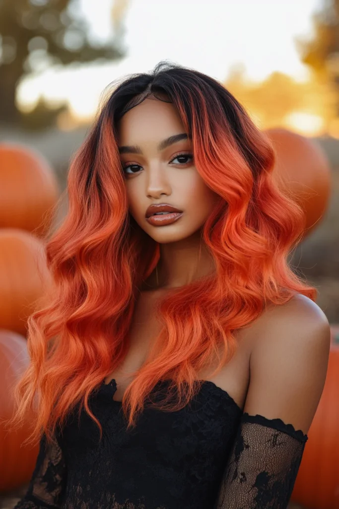 Pumpkin Spice Ombre