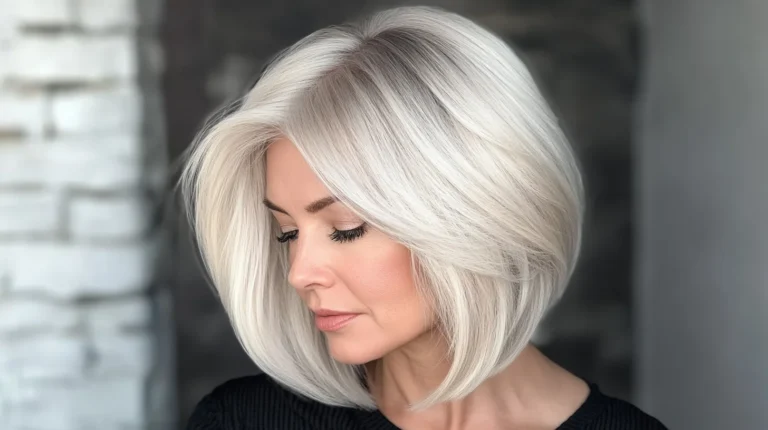 20 Elegant Medium-Length Hairstyles for Women Over 60 with Fine Hair