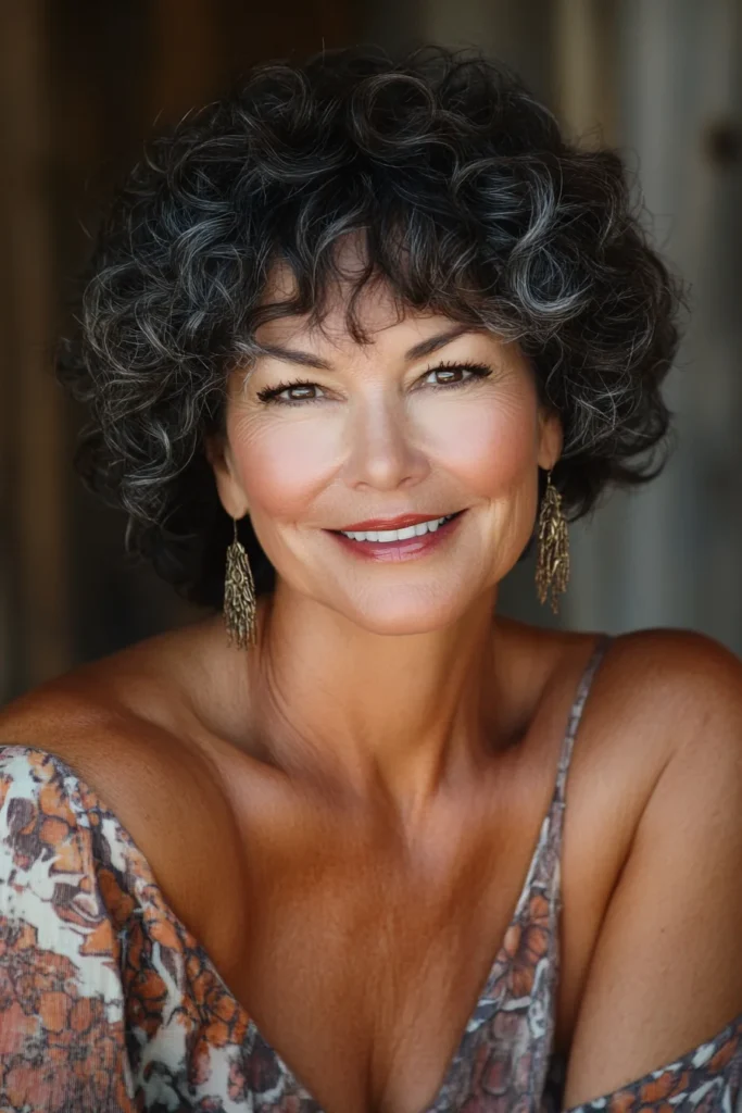 Short Curly Styles for Softness