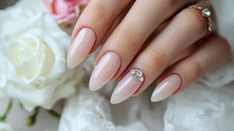 +27 Classy Wedding Nails Perfect For Your Big Day