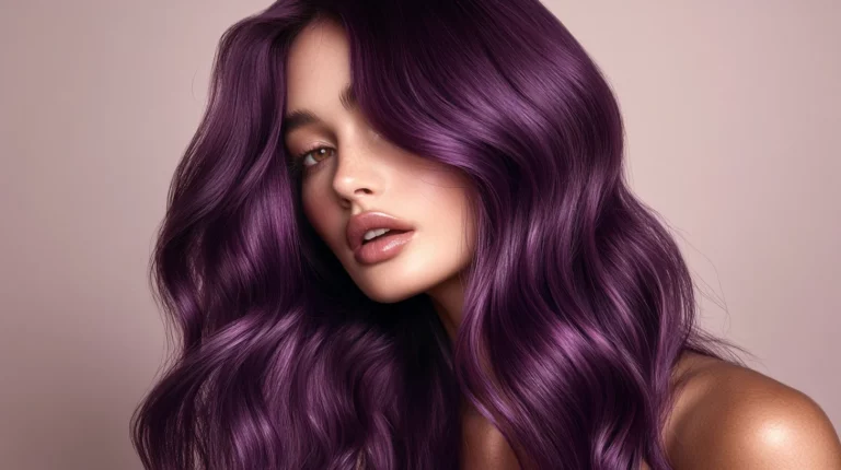 27+ Bold and Beautiful Dark Plum Hair Color Ideas for 2025