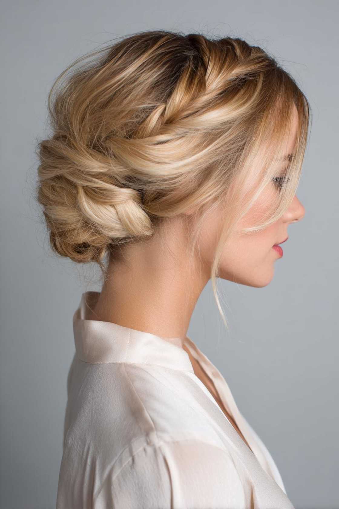 15+ Ace Tennis Hairstyles: Secure Braids, Ponytails & Buns for the Court. - 14. Crown Braid Bun
