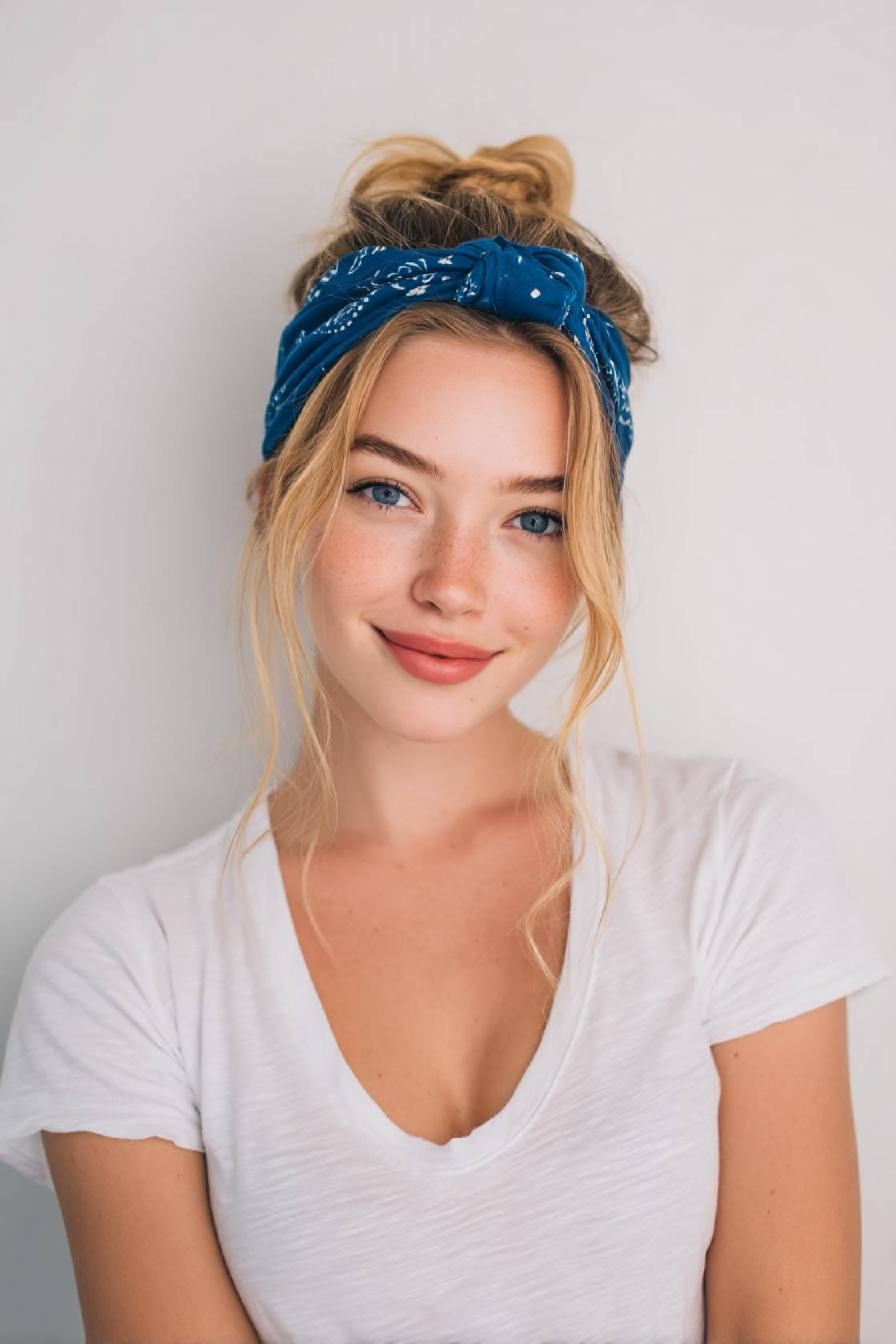15+ Chic & Comfy Airport Hairstyles for Your Next Trip (Travel in Style!) - 4. The Headband Hairstyle