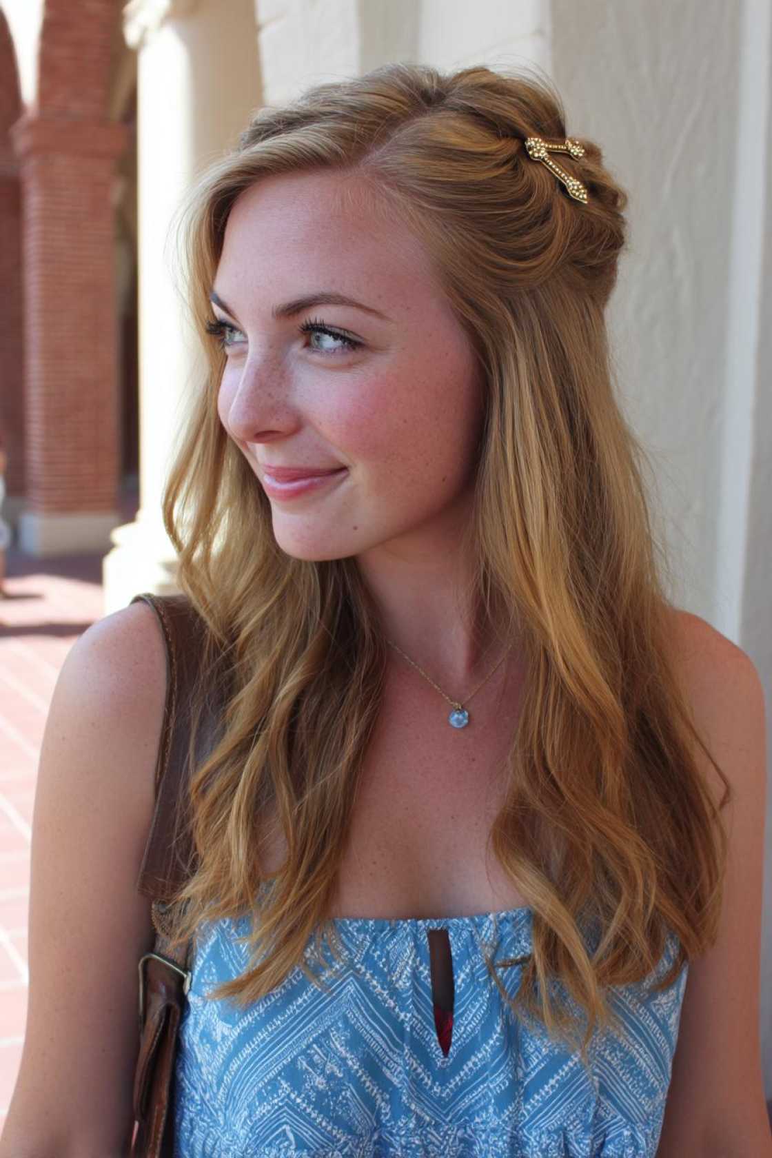 15+ Chic Summer Updos for Medium Hair (Easy Styles to Beat the Heat!). - 14. Twisted Half-Updo