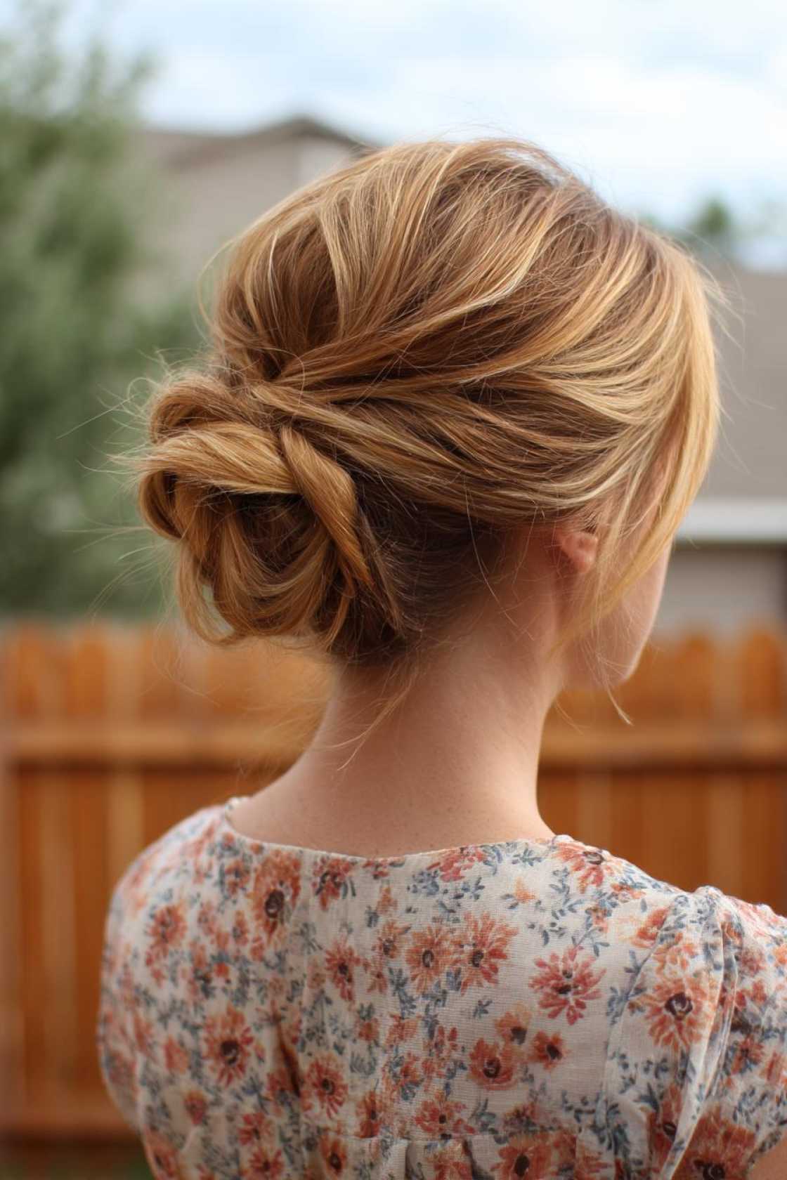 15+ Chic Summer Updos for Medium Hair (Easy Styles to Beat the Heat!). - 12. Messy Top Knot