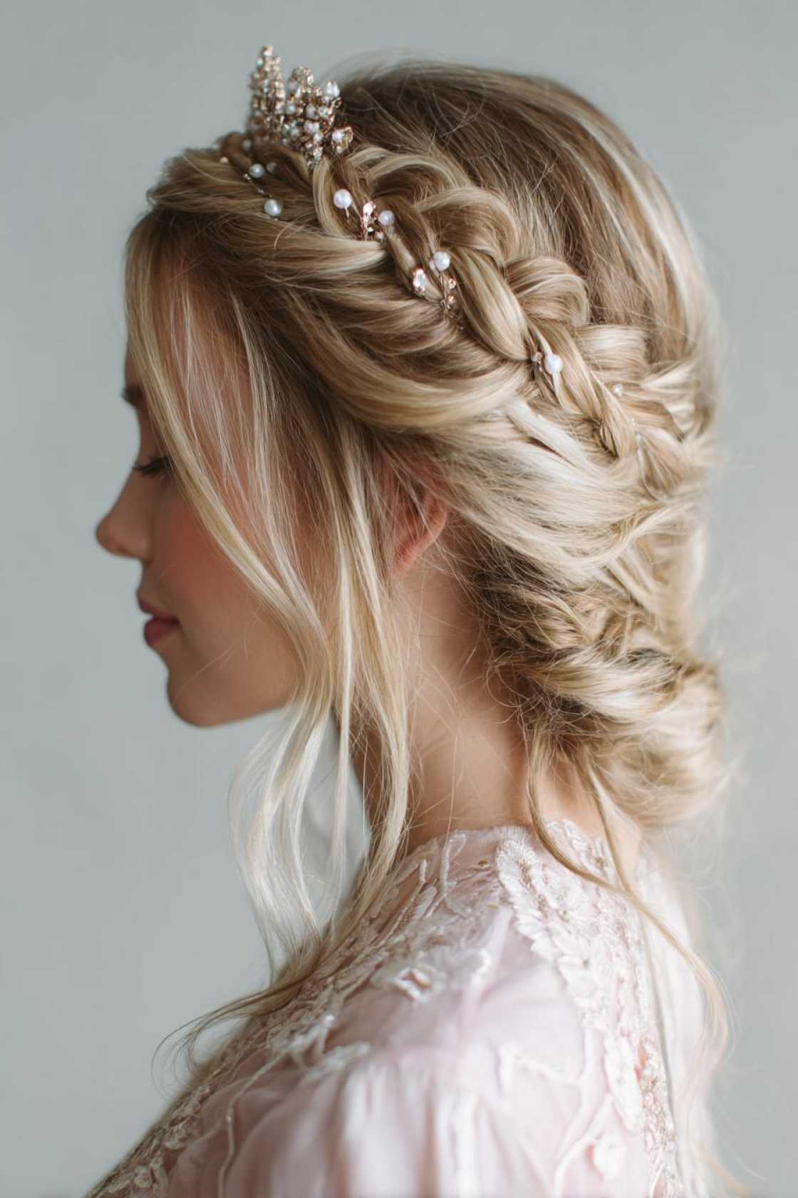15+ Coolest Hot Weather Hairstyles to Beat the Heat (Updos, Braids & More!). - 7. Crown Braid