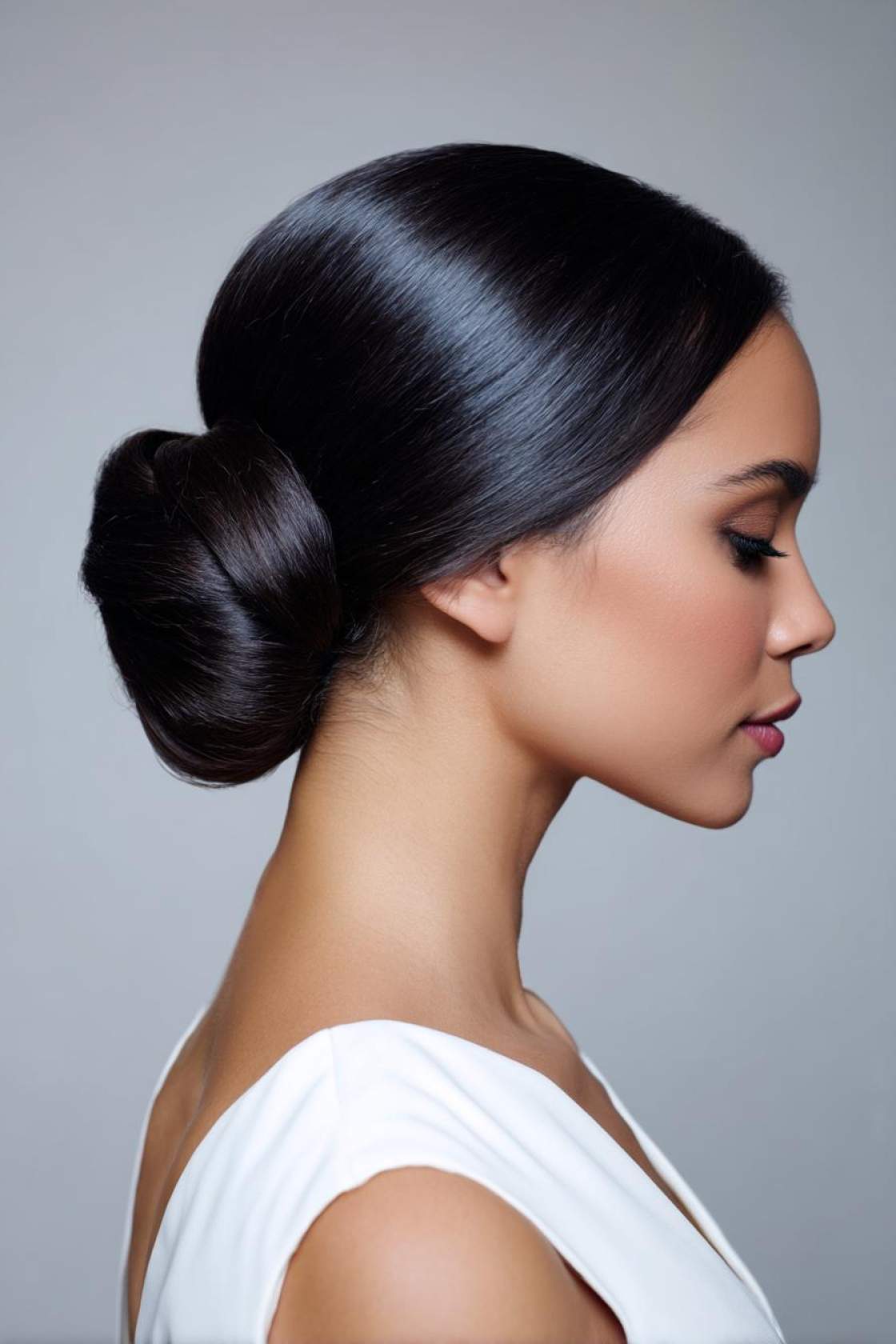 15+ Coolest Hot Weather Hairstyles to Beat the Heat (Updos, Braids & More!). - 5. Sleek Back Bun