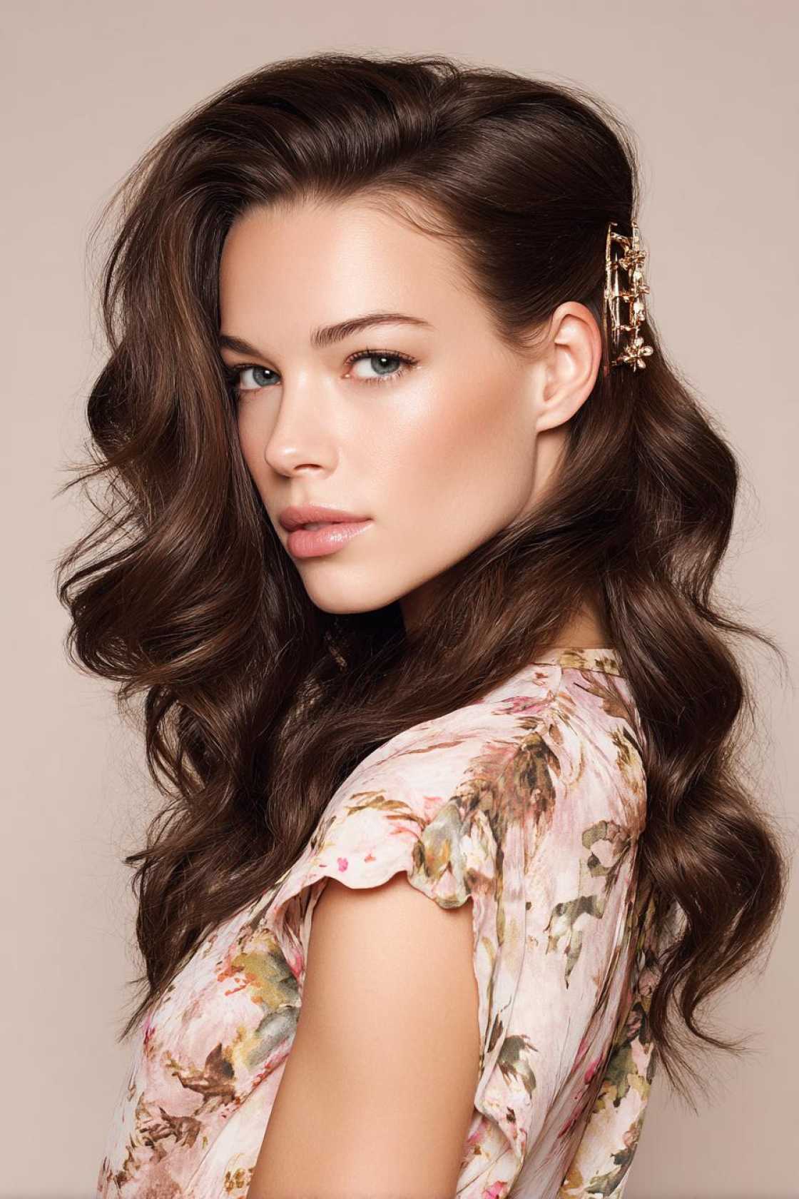 15+ Effortlessly Chic Messy Claw Clip Hairstyles You Can Do in Seconds! - 14. The Side Sweep Clip