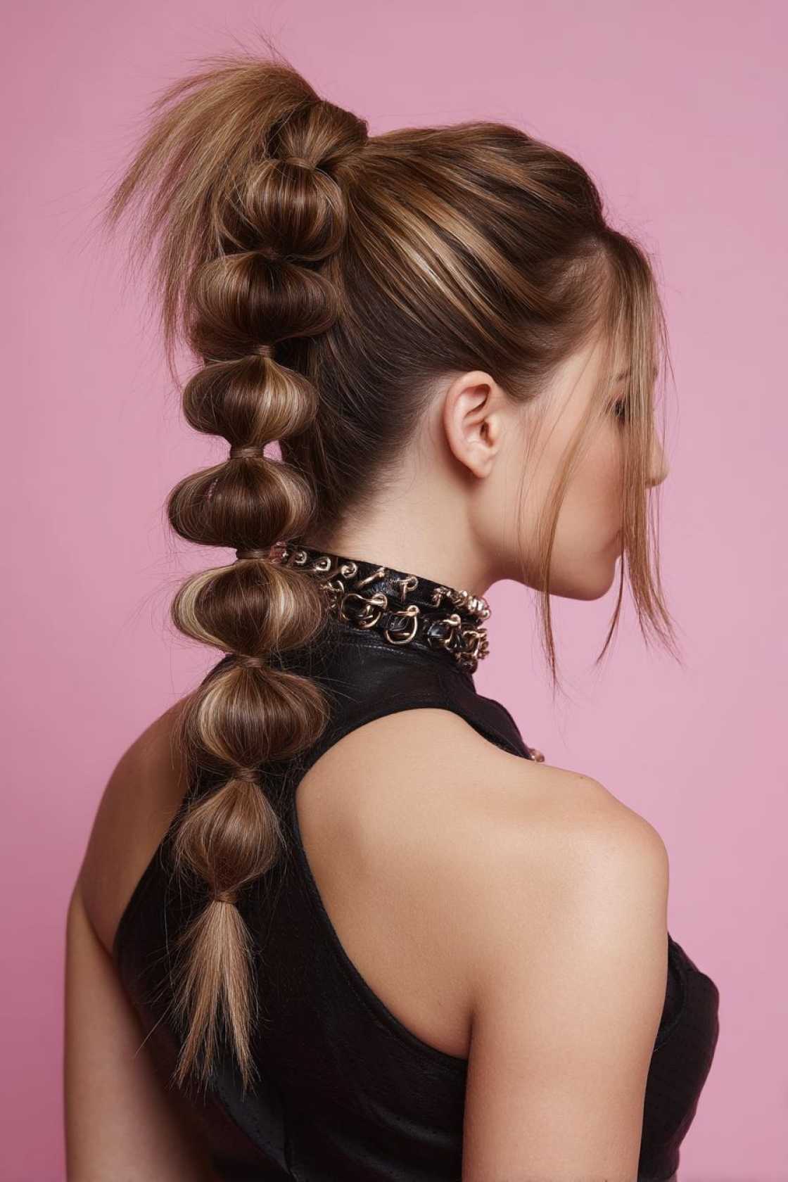 15+ Game-Winning Basketball Hairstyles: Secure Braids, Buns & Ponytails for the Court. - Bubble Ponytail
