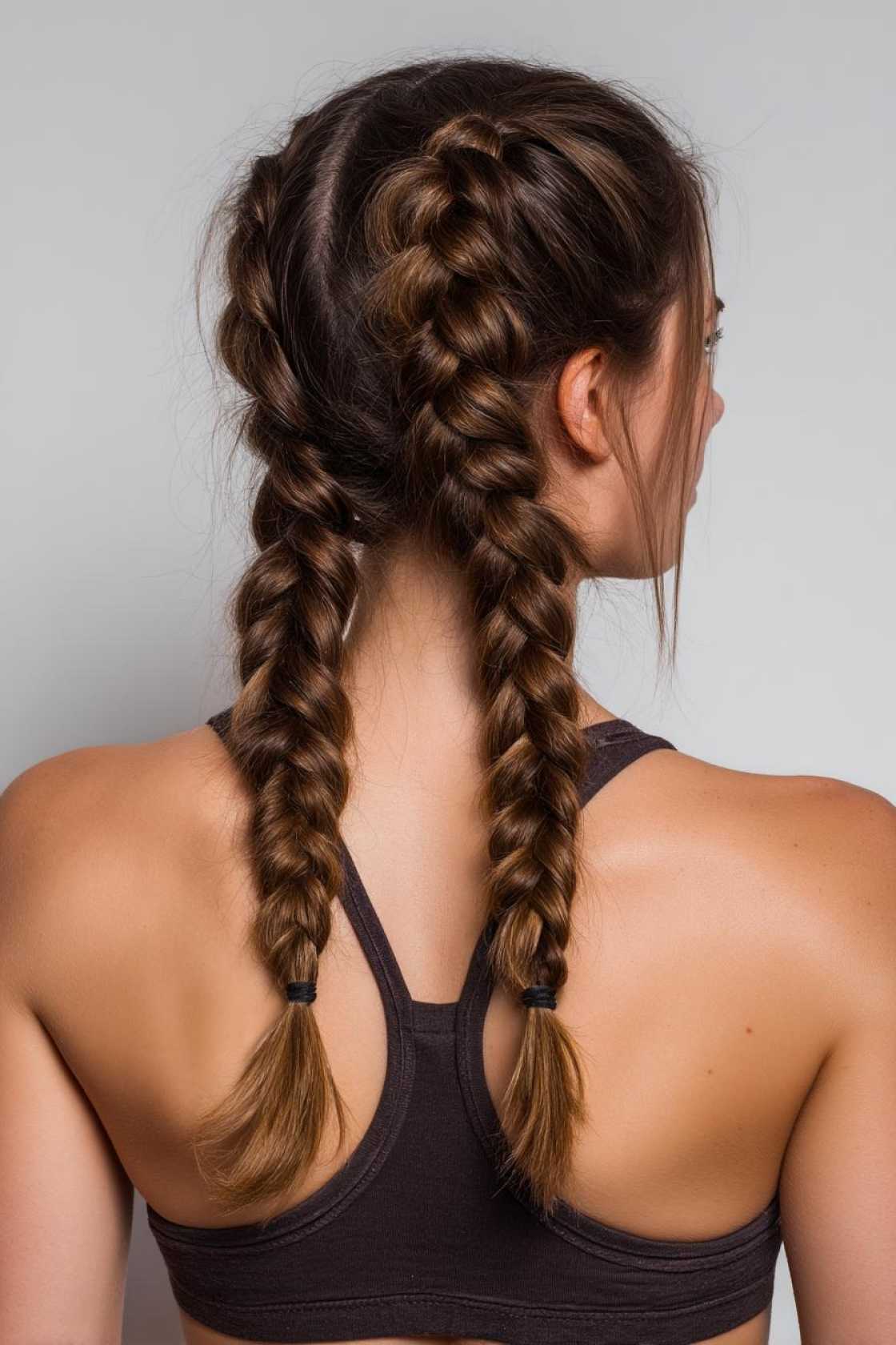 15+ Gym-Proof Hairstyles: Secure Braids, Buns & Ponies That Outlast Your Workout. - 10. The Crown Braid