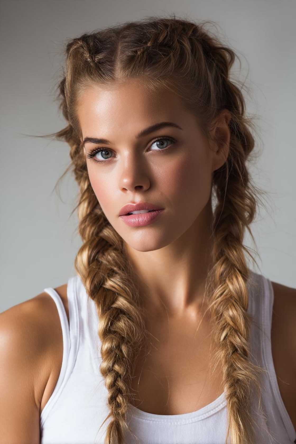15+ Gym-Proof Hairstyles: Secure Braids, Buns & Ponies That Outlast Your Workout. - 7. The Pigtail Braids
