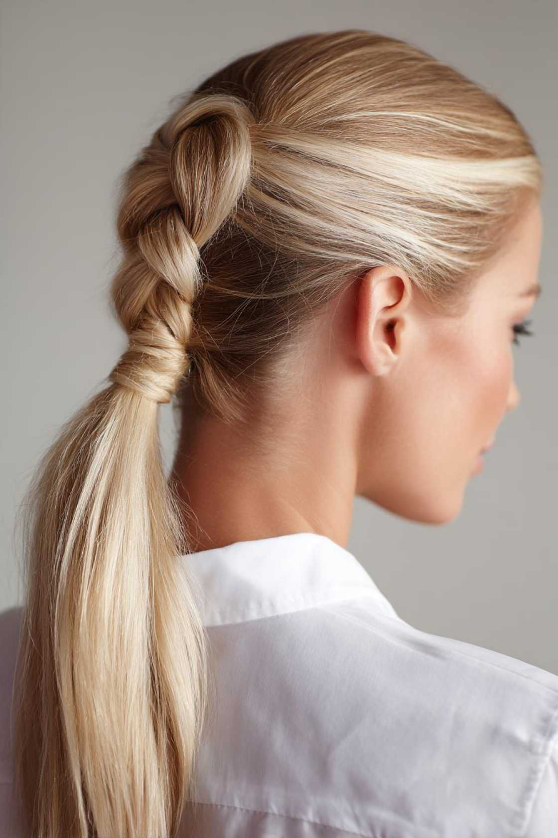 15+ Neat & Secure Waitress Hairstyles That Last Your Entire Shift (Food Service Approved!). - 13. Braided Ponytail