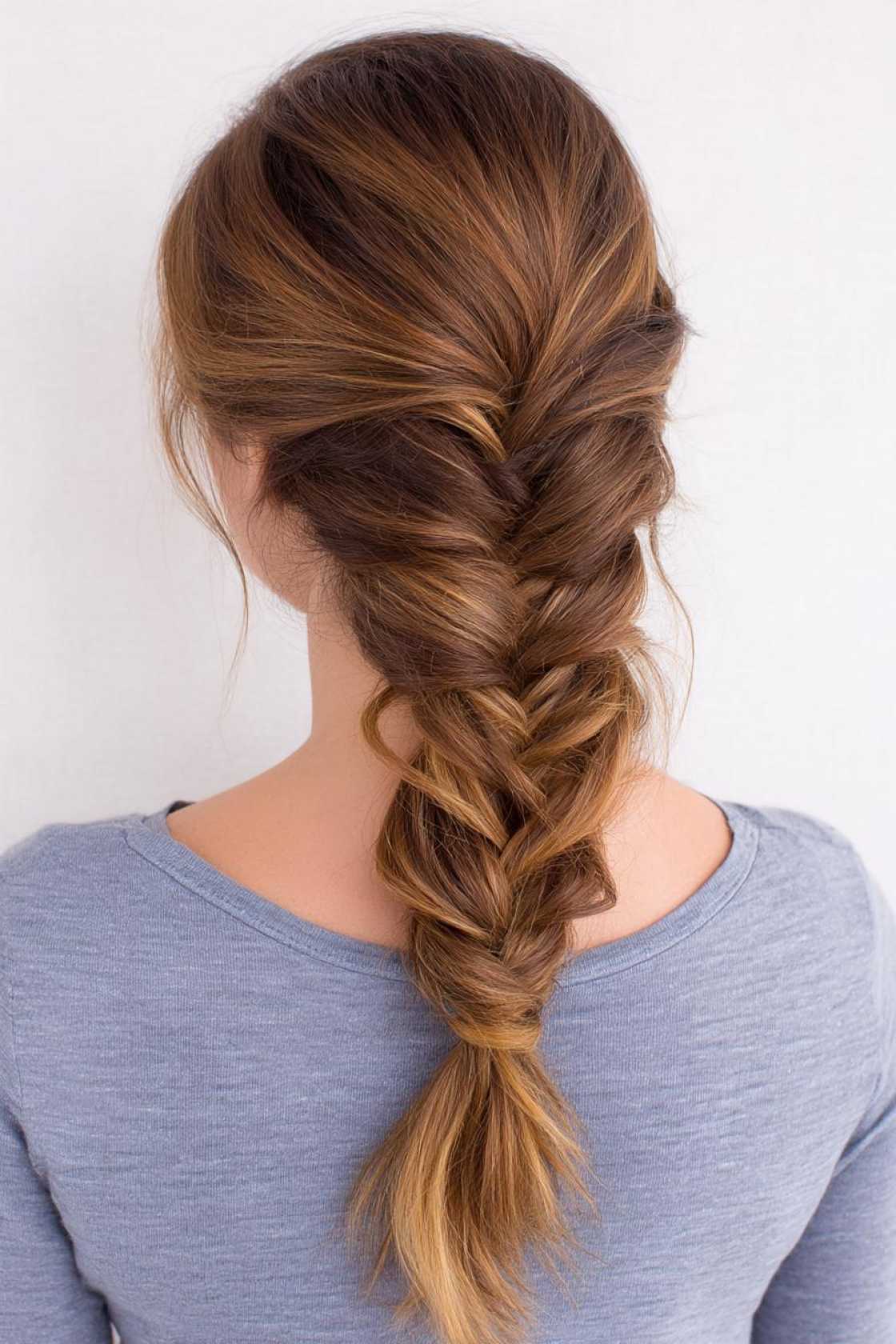 15+ Neat & Secure Waitress Hairstyles That Last Your Entire Shift (Food Service Approved!). - 8. Fishtail Braid