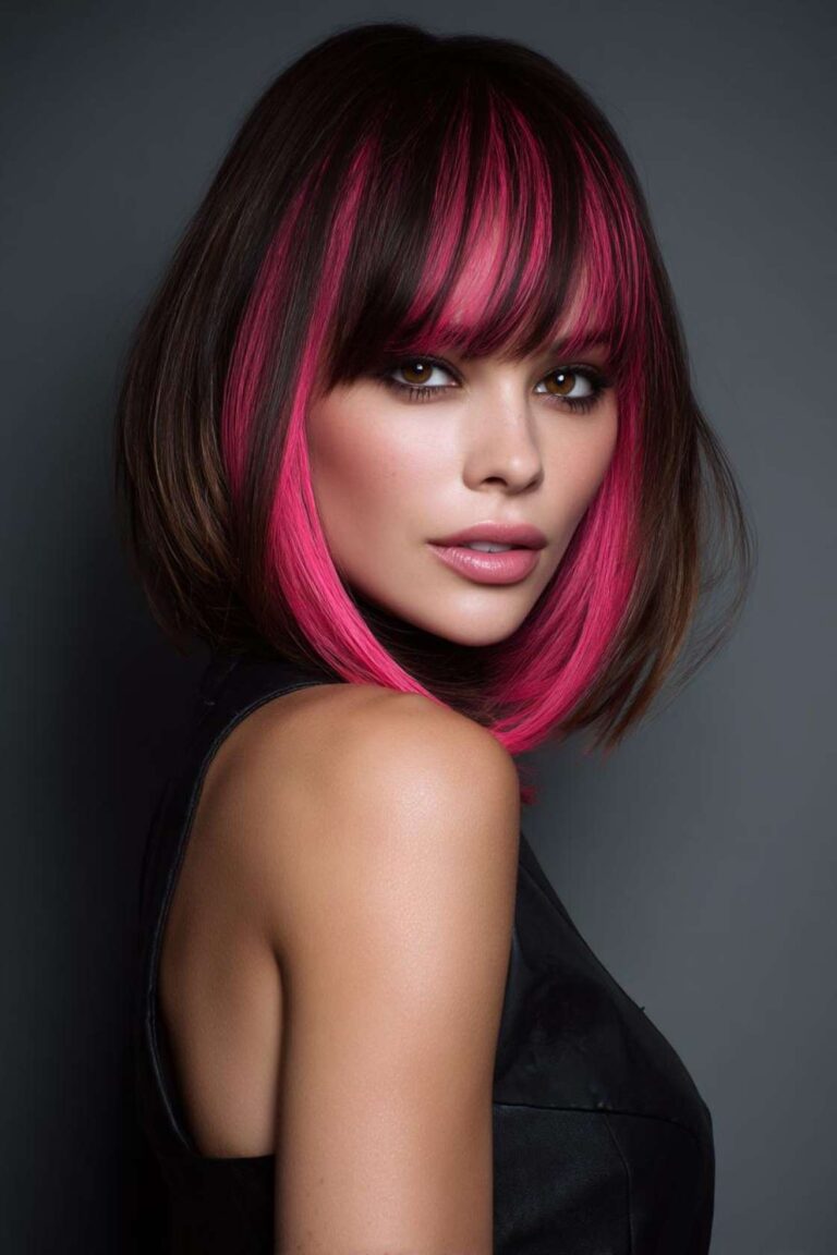 15+ Playful Peekaboo Hair Color Ideas to Surprise & Delight (Subtle to Bold!).