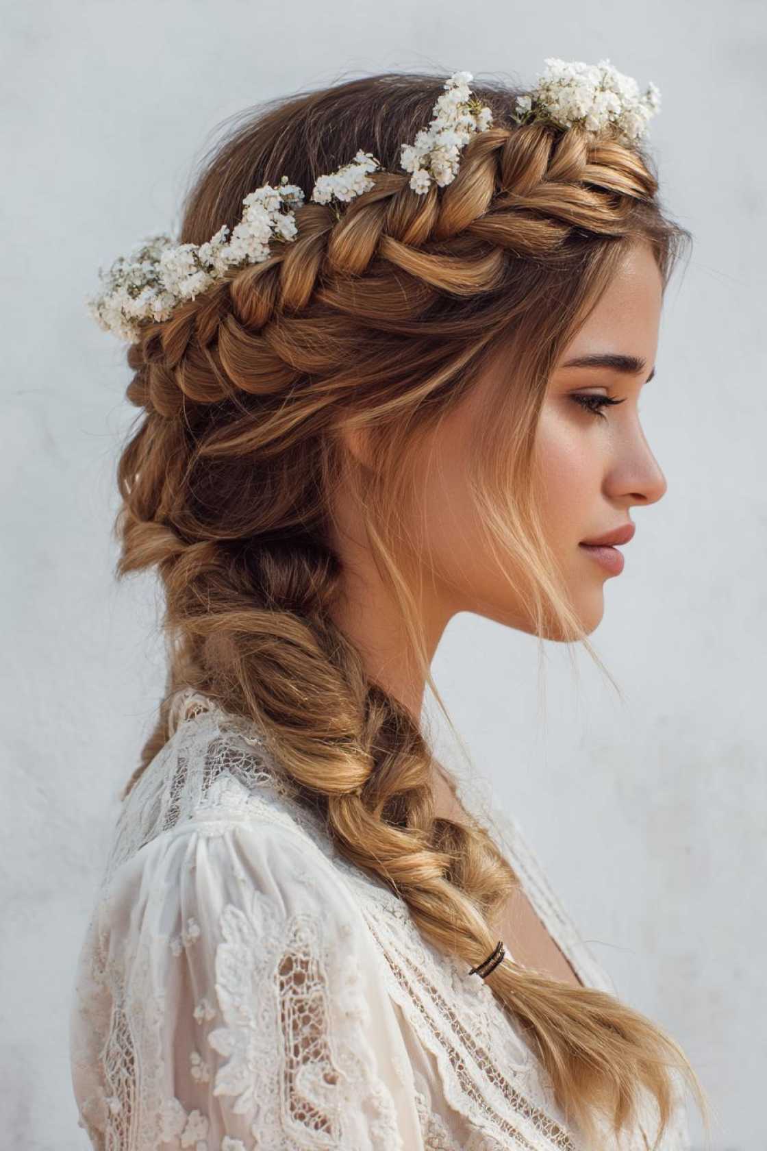 15+ Show-Stopping Homecoming Hairstyles to Wow This Year (Updos, Curls & More!) - 7. Braided Crown