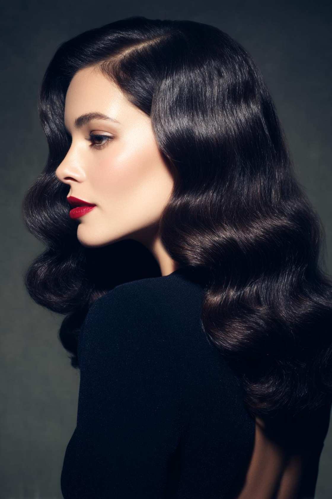 15+ Show-Stopping Homecoming Hairstyles to Wow This Year (Updos, Curls & More!) - 5. Hollywood Waves