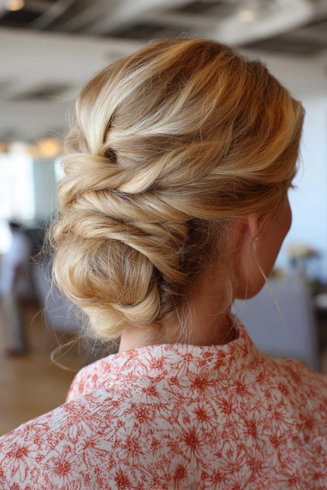 15+ Show-Stopping Homecoming Hairstyles to Wow This Year (Updos, Curls & More!) - 9. Twisted Updo