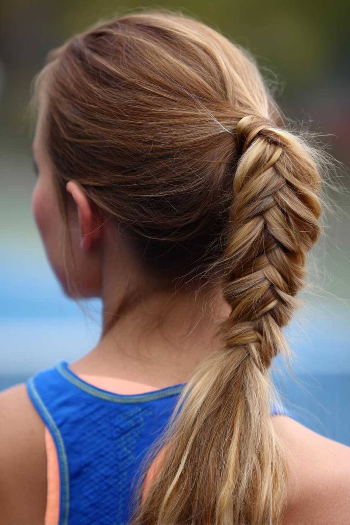 15+ Spike-Proof Volleyball Hairstyles: Secure Braids, Buns & Ponytails for the Court. - 13. The Fishtail Braid Ponytail