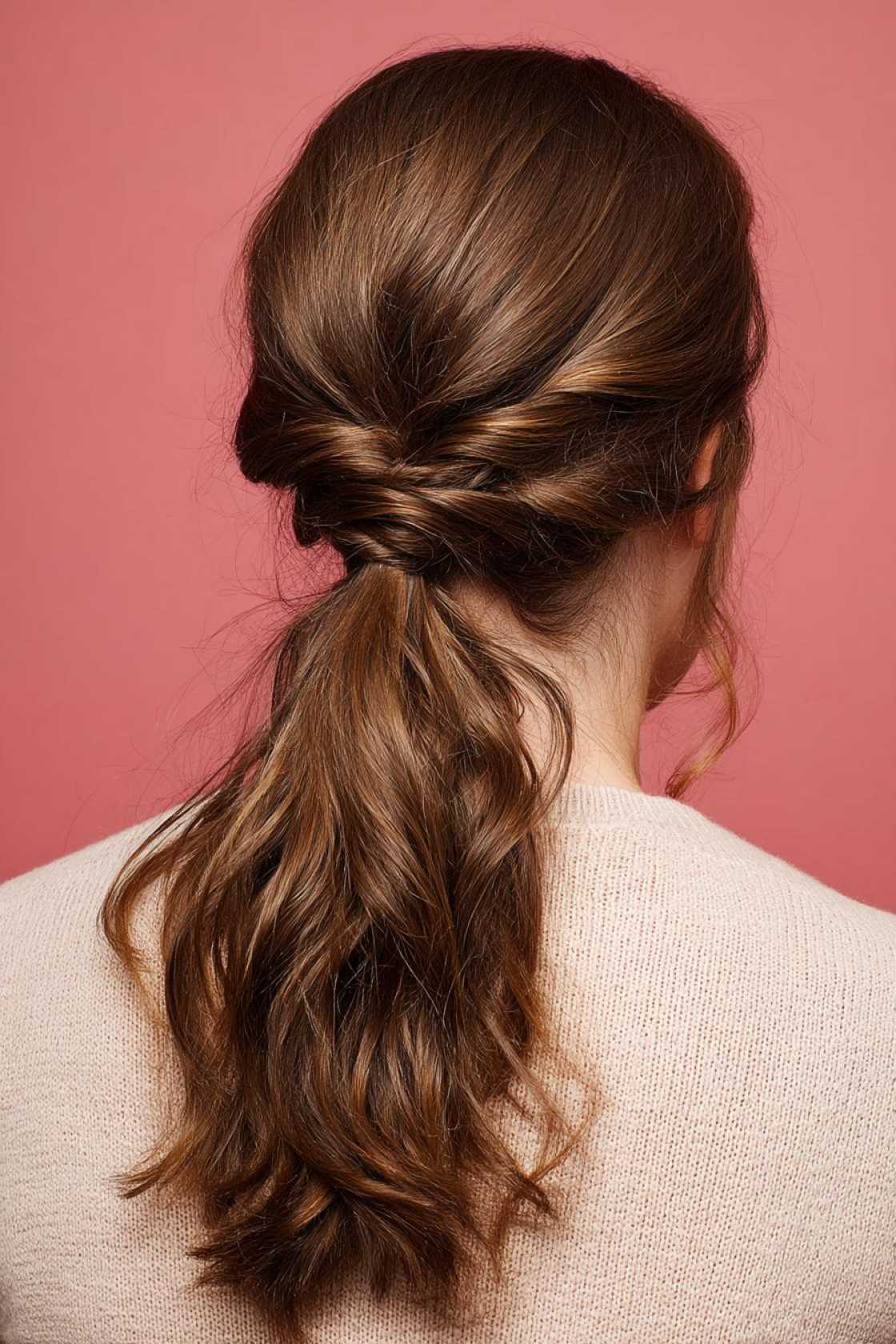 15+ Spike-Proof Volleyball Hairstyles: Secure Braids, Buns & Ponytails for the Court. - 8. The Twisted Half-Up Ponytail