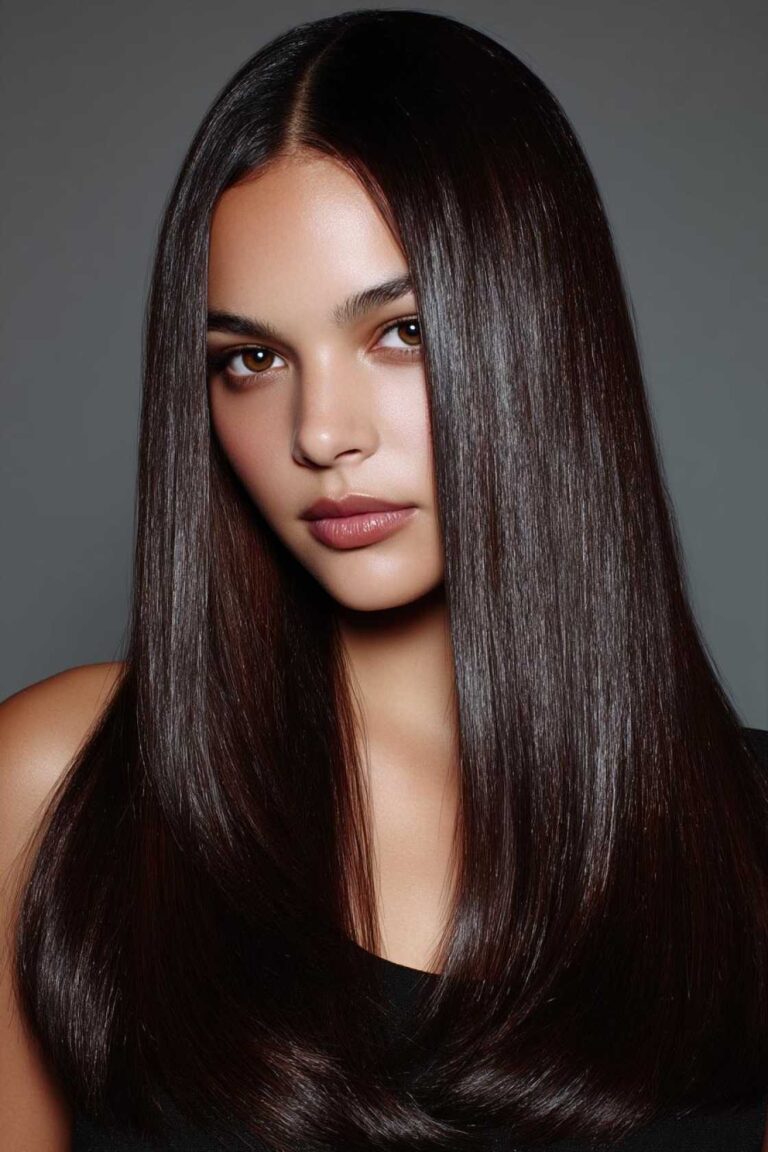 15+ Stunning Ways to Style Dark Brown Hair (From Sleek to Voluminous).