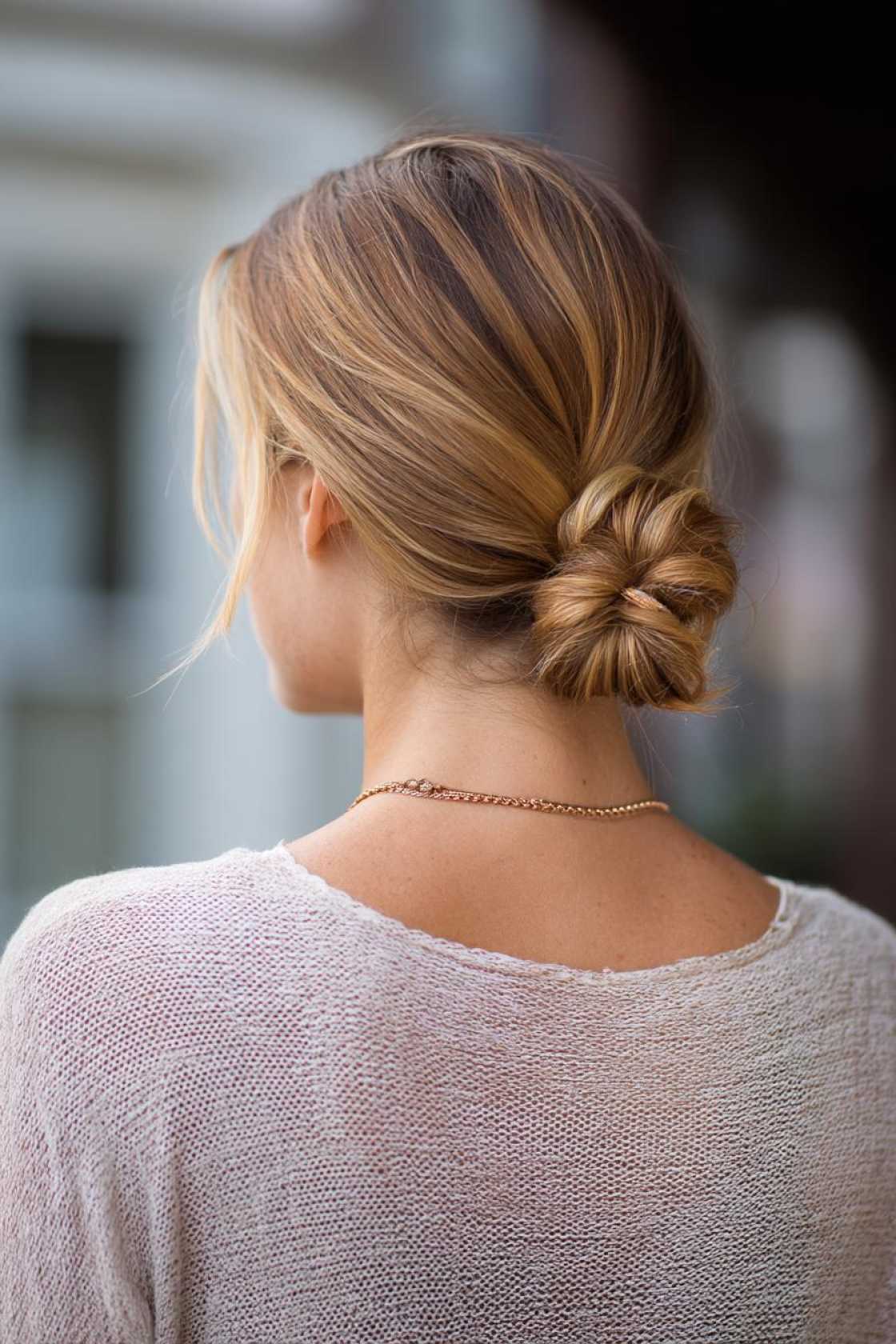 15+ Sweat-Proof Workout Hairstyles: Secure Braids, Buns & Ponytails for Every Exercise. - 16. The Low Bun