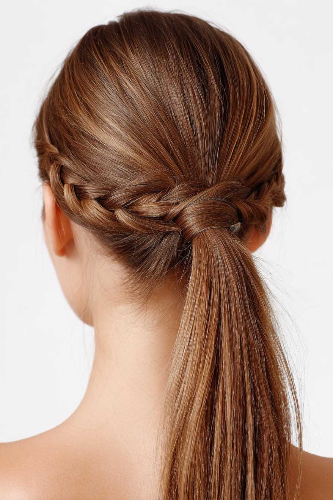 15+ Sweat-Proof Workout Hairstyles: Secure Braids, Buns & Ponytails for Every Exercise. - 2. The Ponytail with Braided Base
