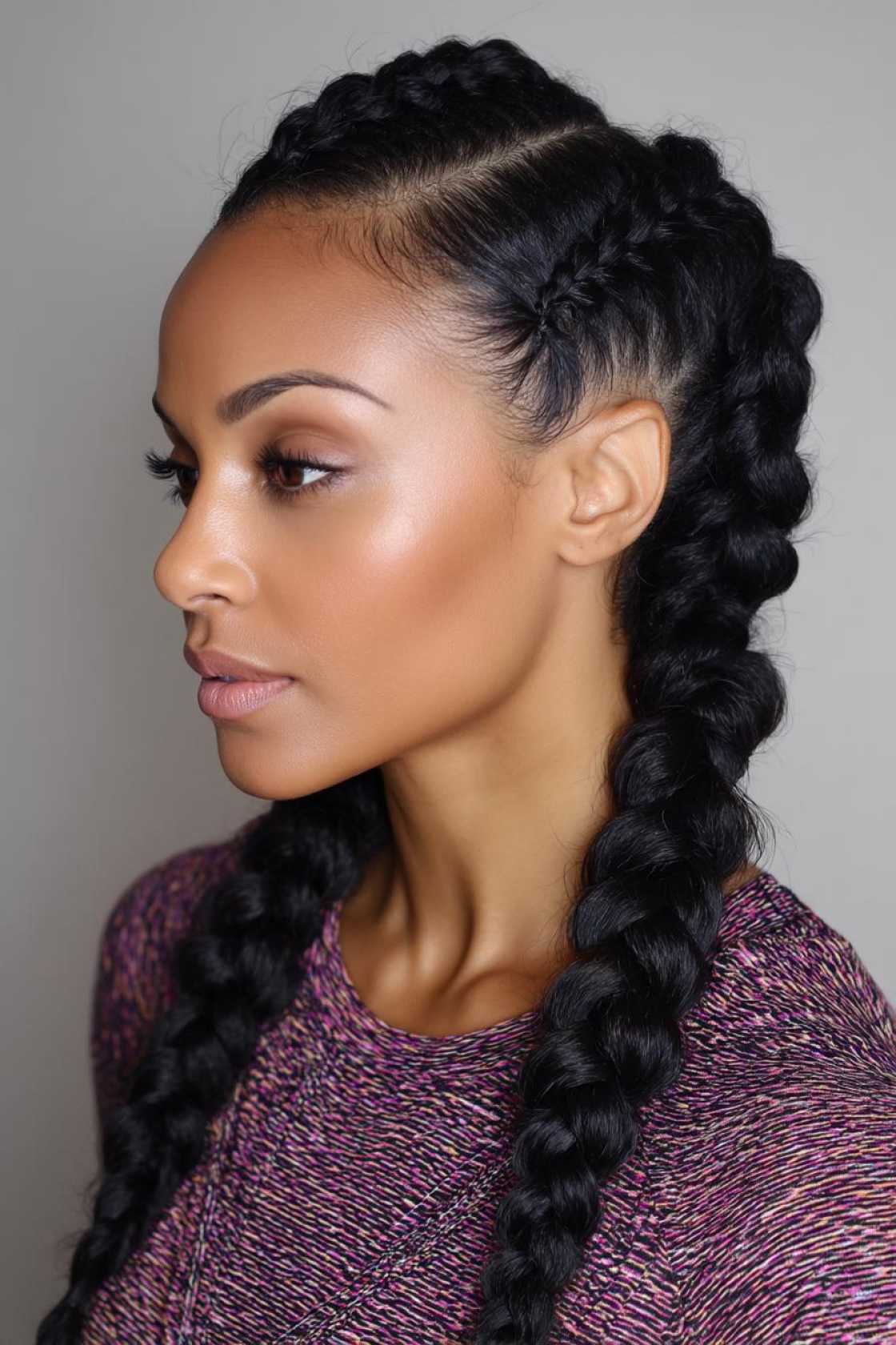 20+ Head-Turning Braided Hairstyles You Need to Try in 2025 (All Hair Types!). - 4. Goddess Braids