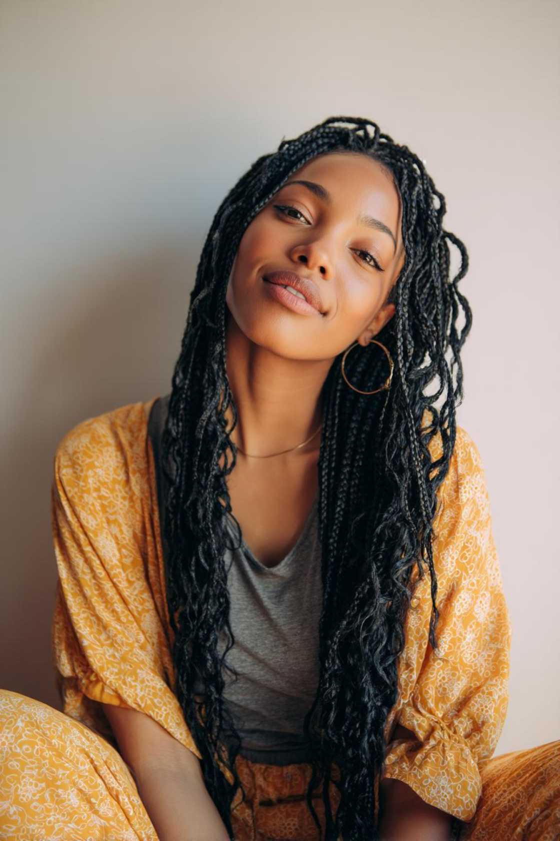 20+ Head-Turning Braided Hairstyles You Need to Try in 2025 (All Hair Types!). - 1. Knotless Box Braids