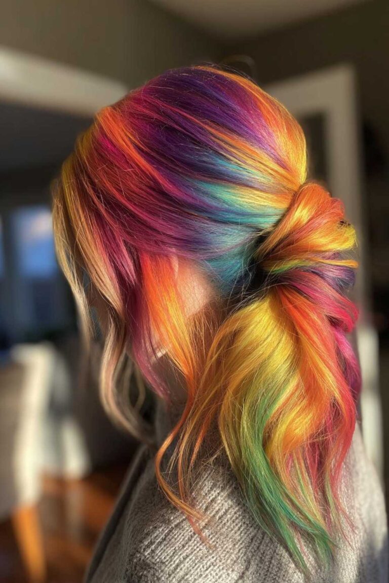 21 Rainbow Hair Ideas for Pride 20+ Rainbow Hair Ideas to Celebrate Pride Month in Style (All Hair Types!).