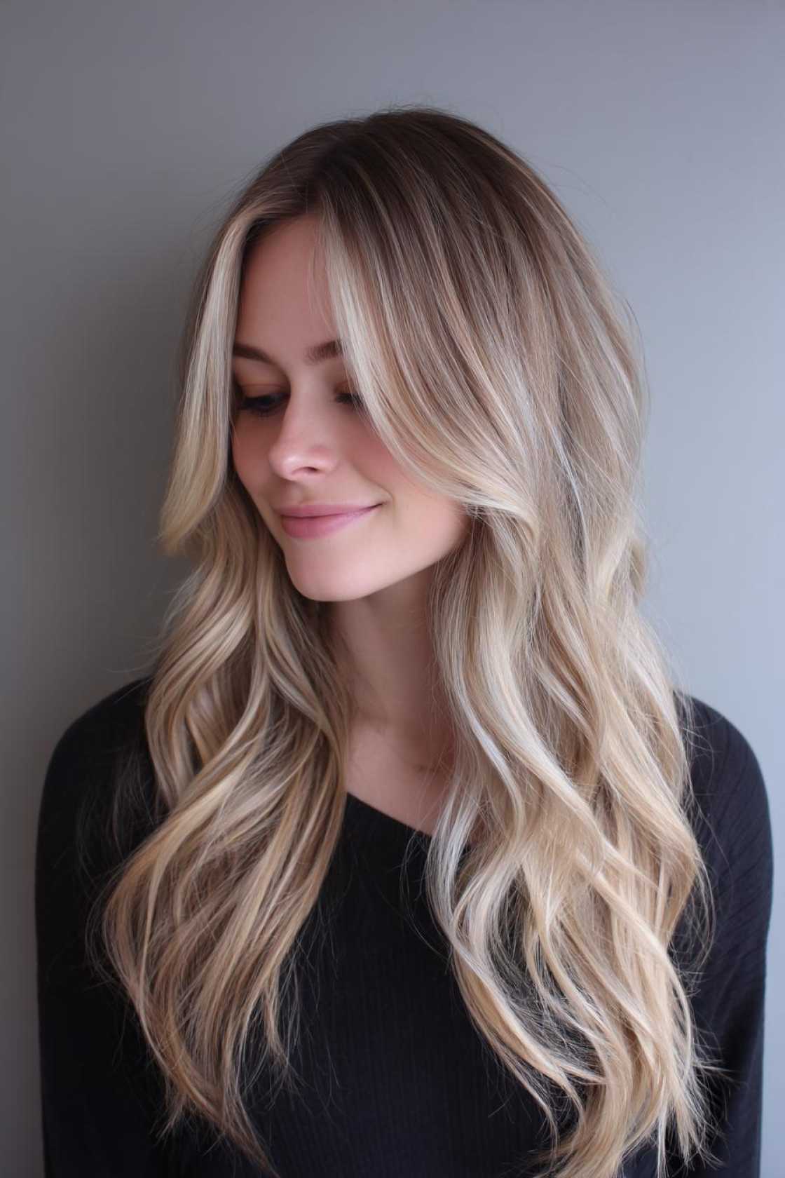 20+ Stunning Hair Color Ideas to Elevate Your Brunette Locks (Balayage, Highlights & More!) - 5. Babylights