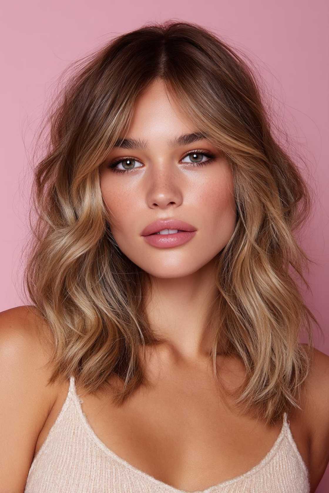 20+ Stunning Hair Color Ideas to Elevate Your Brunette Locks (Balayage, Highlights & More!) - 4. Face-Framing Highlights