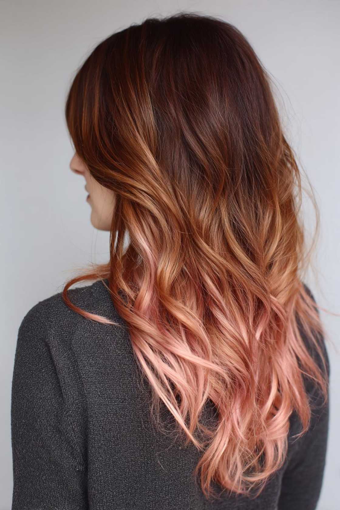 20+ Stunning Ombre Hair Color Ideas to Inspire Your Next Look (From Subtle to Bold - 20. Rose Gold Ombre