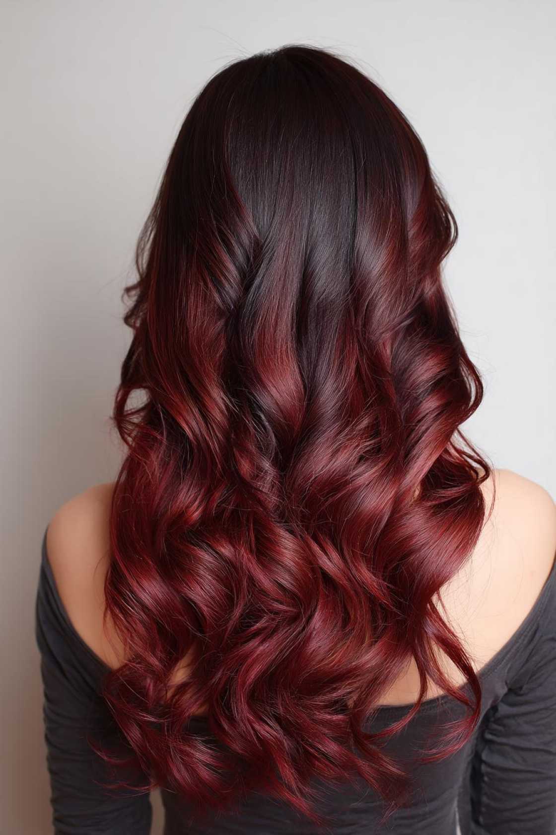 20+ Stunning Ombre Hair Color Ideas to Inspire Your Next Look (From Subtle to Bold - 18. Burgundy Ombre