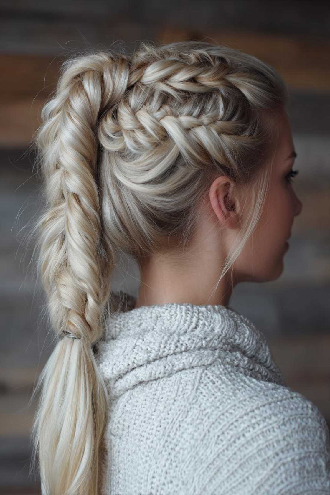 Ace Your Look: 25+ Best Volleyball Hairstyles for Peak Performance & Style. - 23. French Braid Ponytail