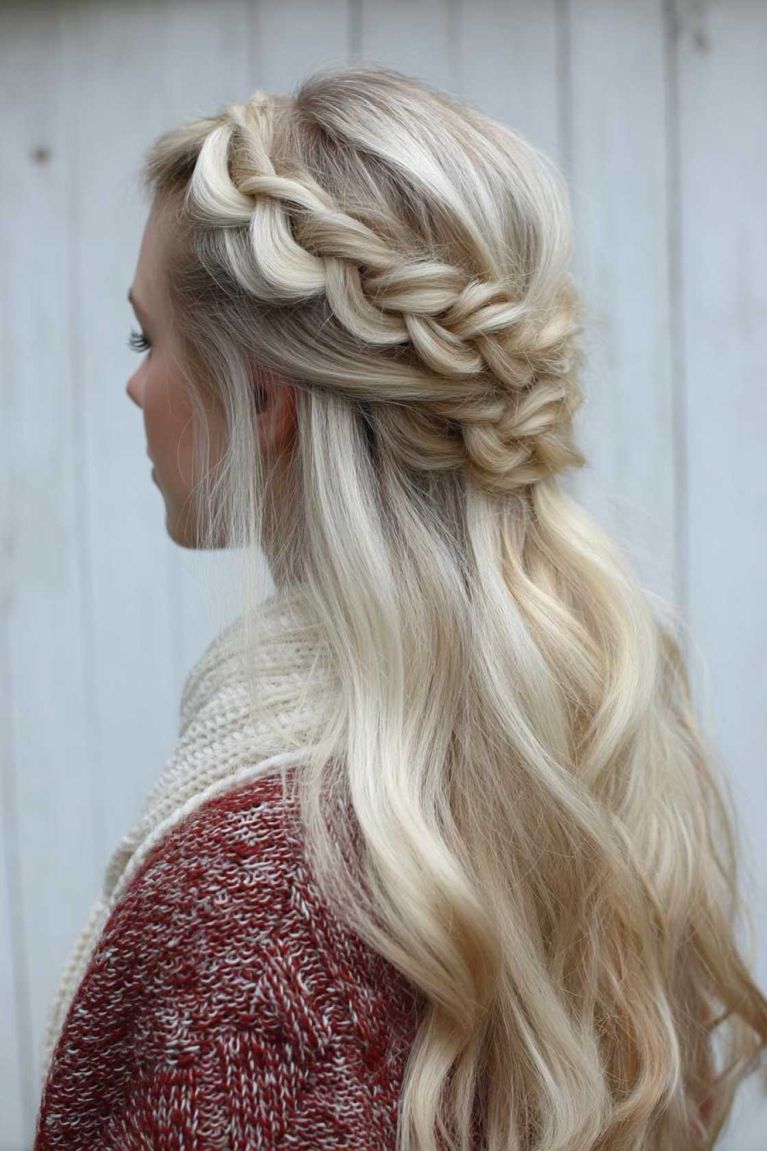 Ace Your Look: 25+ Best Volleyball Hairstyles for Peak Performance & Style. - ### 21. Half-Up Half-Down Braid