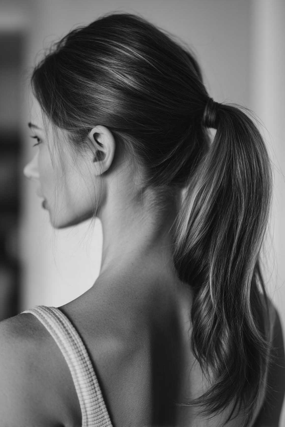 Back to School Hair Goals: 12+ Easy Styles That Take 5 Minutes or Less. - 13. Simple Ponytail