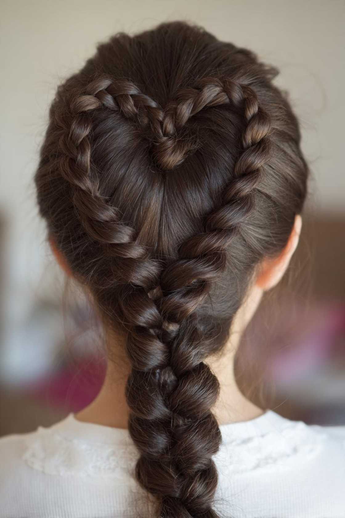 Baller Braids: 20+ Protective & Stylish Braided Hairstyles for Basketball Players (All Hair Types). - 9. Heart-Shaped Braids