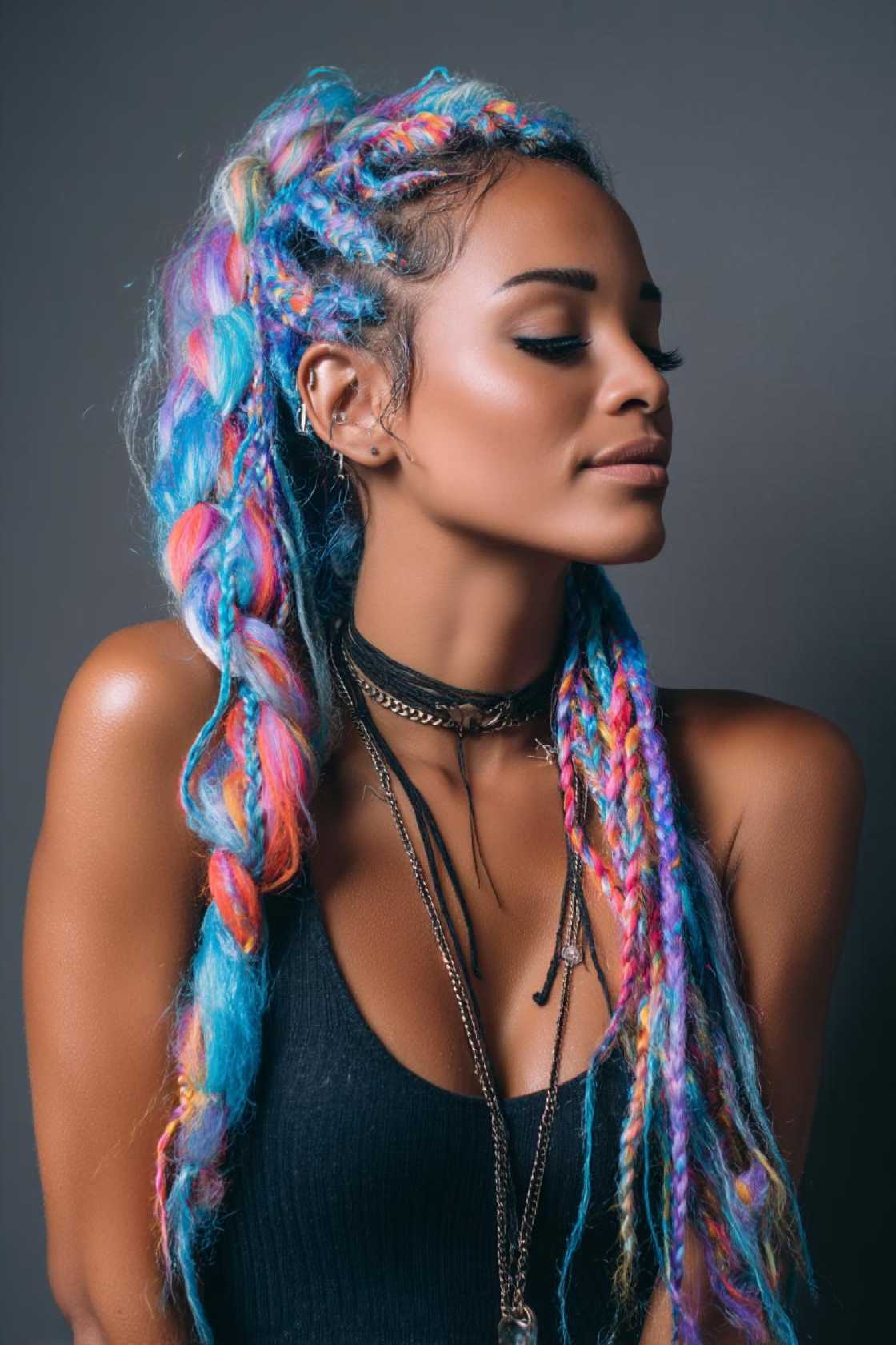 Baller Braids: 20+ Protective & Stylish Braided Hairstyles for Basketball Players (All Hair Types). - 4. Braids with Added Color