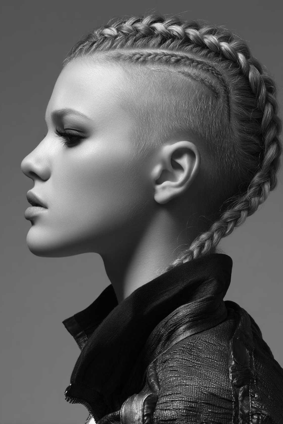 Baller Braids: 20+ Protective & Stylish Braided Hairstyles for Basketball Players (All Hair Types). - 3. Braids with Undercut