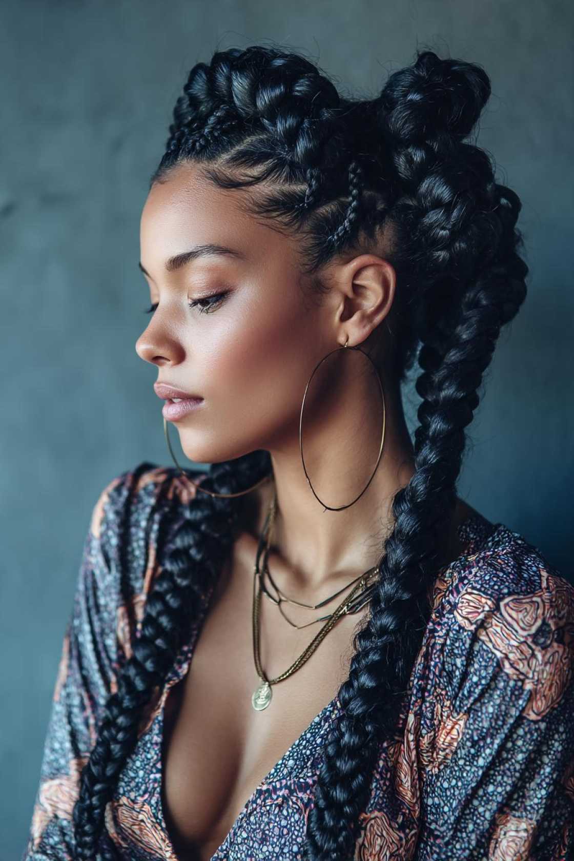Baller Braids: 20+ Protective & Stylish Braided Hairstyles for Basketball Players (All Hair Types). - 13. Goddess Braids