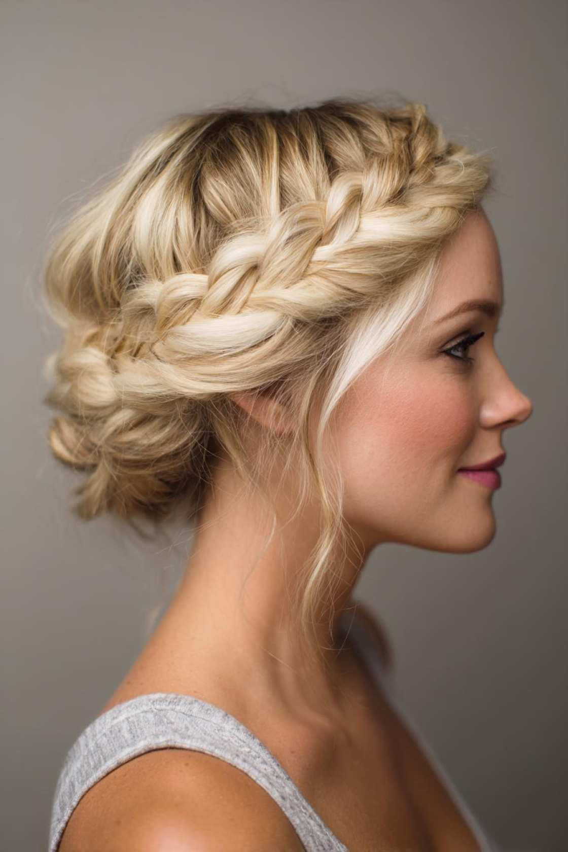 Beyond the Messy Bun: 20+ Creative & Secure Hairstyle Ideas for the Gym. - 13. Crown Braid